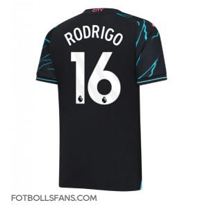 Manchester City Rodri Hernandez #16 Replika Tredje Tröja 2023-24 Kortärmad